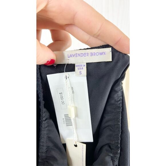 Lavender Brown Dress Women’s Halter Neck Short Size Small NWT - Picture 7 of 9